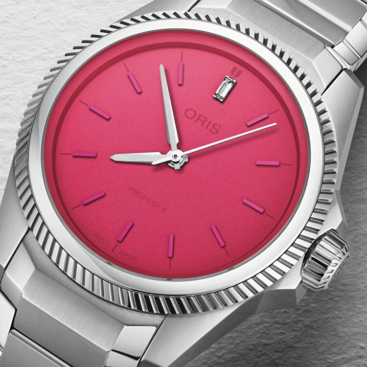 Oris ProPilot X Miss Piggy 01 77964158-0781705LC Kol Saati